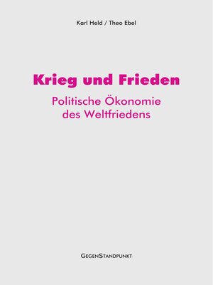 cover image of Krieg und Frieden